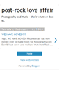 Mobile Screenshot of post-rockloveaffair.blogspot.com