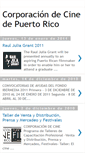 Mobile Screenshot of corporaciondecinedepuertorico.blogspot.com