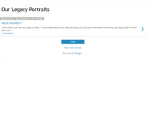 Tablet Screenshot of ourlegacyportraits.blogspot.com