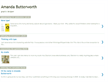 Tablet Screenshot of amanda-butterworth.blogspot.com