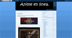 Desktop Screenshot of anime-en-linea.blogspot.com