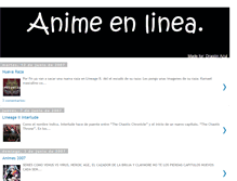 Tablet Screenshot of anime-en-linea.blogspot.com