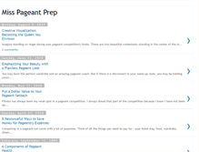 Tablet Screenshot of misspageantprep.blogspot.com