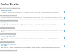 Tablet Screenshot of abeadingparadise.blogspot.com