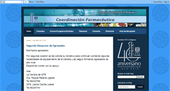 Desktop Screenshot of coordinacionfarmaceutica.blogspot.com