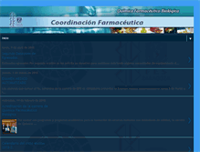 Tablet Screenshot of coordinacionfarmaceutica.blogspot.com