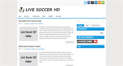 Desktop Screenshot of livesoccer-hd.blogspot.com