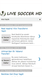 Mobile Screenshot of livesoccer-hd.blogspot.com