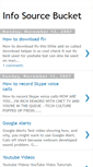 Mobile Screenshot of infosourcebucket.blogspot.com