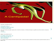 Tablet Screenshot of centipeda.blogspot.com