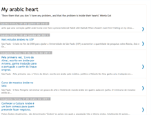 Tablet Screenshot of myarabicheart.blogspot.com