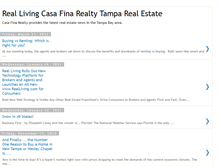 Tablet Screenshot of casafinarealty.blogspot.com