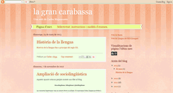 Desktop Screenshot of lagrancarabassa.blogspot.com