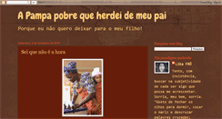 Desktop Screenshot of herdeiradapampapobre.blogspot.com