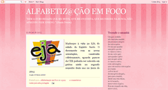 Desktop Screenshot of alfabetizacaoemfoco.blogspot.com