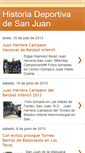 Mobile Screenshot of deportesanjuanero.blogspot.com