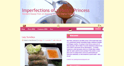 Desktop Screenshot of imperfectionsofapastryprincess.blogspot.com