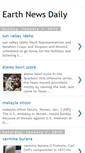 Mobile Screenshot of earthnewsdaily.blogspot.com