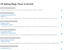 Tablet Screenshot of ofmakingblogsthereisnoend.blogspot.com
