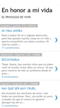 Mobile Screenshot of enhonoramivida.blogspot.com