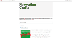 Desktop Screenshot of norwegiancrafts.blogspot.com