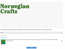 Tablet Screenshot of norwegiancrafts.blogspot.com