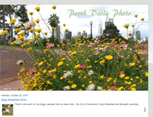 Tablet Screenshot of perthdailyphoto.blogspot.com