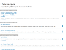 Tablet Screenshot of ihaterecipes.blogspot.com