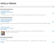 Tablet Screenshot of mozilla-fireman.blogspot.com