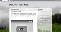 Desktop Screenshot of ironwoodandstone.blogspot.com