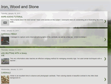 Tablet Screenshot of ironwoodandstone.blogspot.com