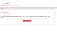 Tablet Screenshot of liacristalgestioncultural.blogspot.com