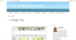 Desktop Screenshot of ciaonewportbeach.blogspot.com