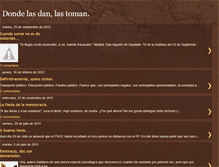 Tablet Screenshot of donde-las-dan-las-toman.blogspot.com