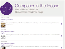 Tablet Screenshot of handelhousecomposer.blogspot.com