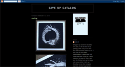 Desktop Screenshot of giveupcatalog.blogspot.com