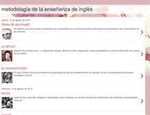 Tablet Screenshot of metodologiadeingles.blogspot.com