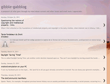 Tablet Screenshot of gibble-gab.blogspot.com