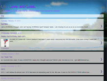 Tablet Screenshot of lifelovelosskj.blogspot.com