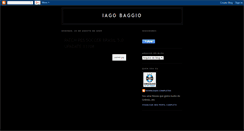 Desktop Screenshot of iagobaggio.blogspot.com