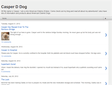 Tablet Screenshot of casperddog.blogspot.com