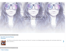 Tablet Screenshot of dancedismental.blogspot.com