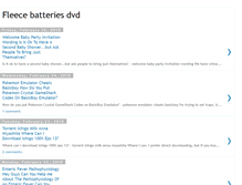 Tablet Screenshot of fleebatteriedv.blogspot.com