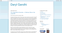 Desktop Screenshot of darylgandhi.blogspot.com
