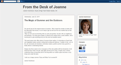 Desktop Screenshot of joannehutchinson.blogspot.com