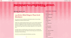 Desktop Screenshot of peppermintfatty.blogspot.com