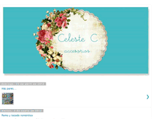 Tablet Screenshot of celestecaccesorios.blogspot.com