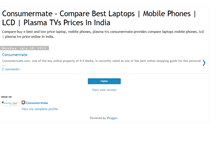 Tablet Screenshot of consumermate.blogspot.com