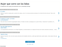 Tablet Screenshot of mujerquecorreconloslobos.blogspot.com