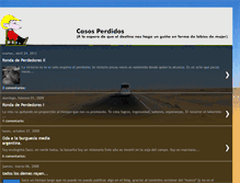 Tablet Screenshot of casosperdidos.blogspot.com